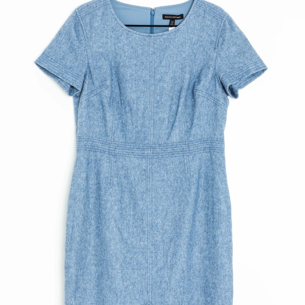 Banana Republic Light Blue Mini Dress